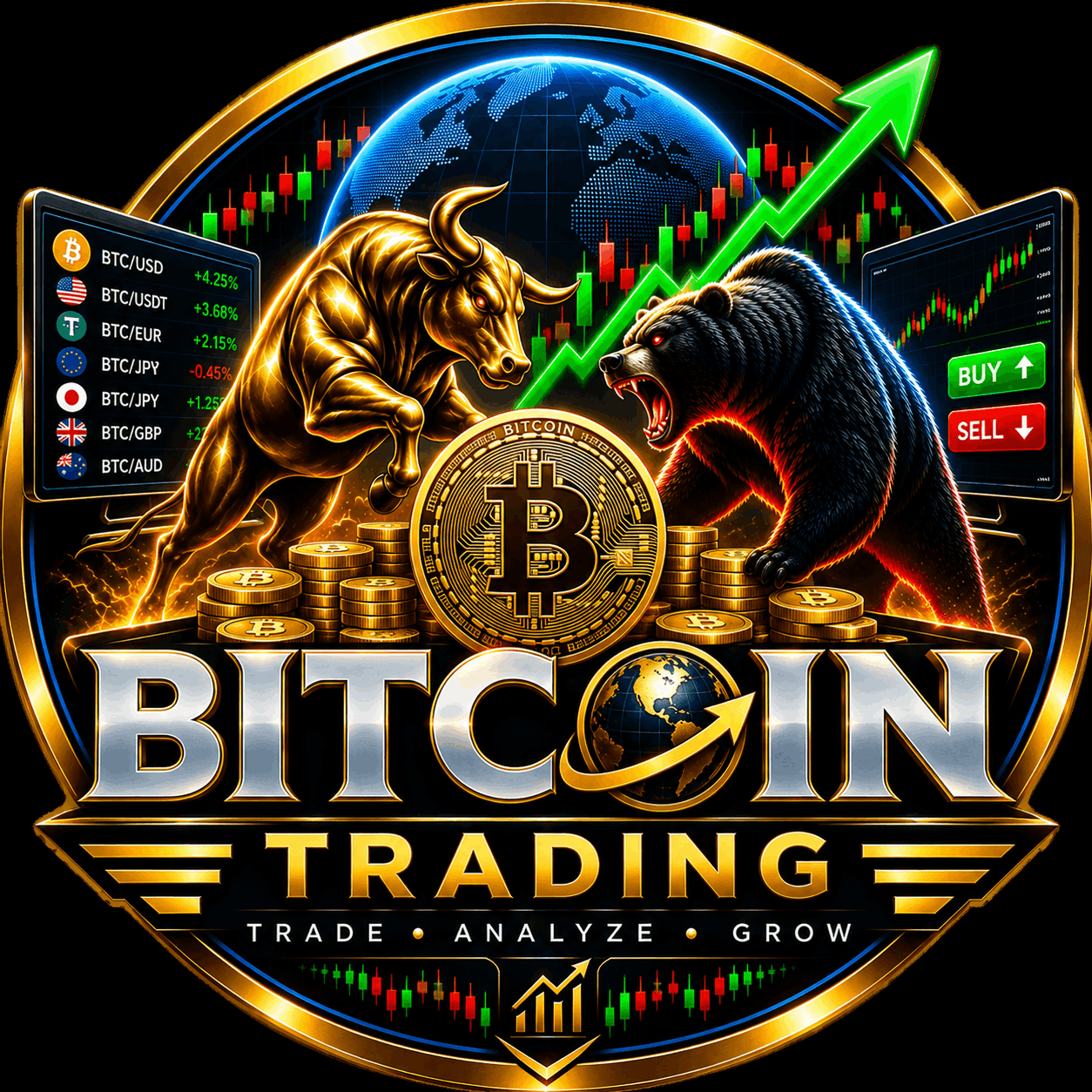 Bitcoin Trading 5 Daily 0.6%